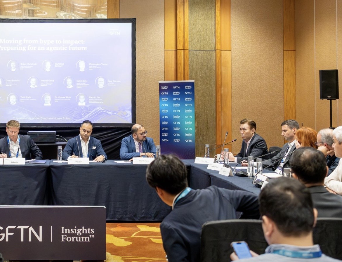 InJun Kim at Singapore FinTech Festival GFTN Insights Forum